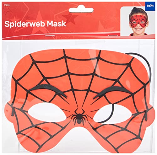 Folat B.V. Máscara de Fiesta Eva para niños, con diseño Spiderman