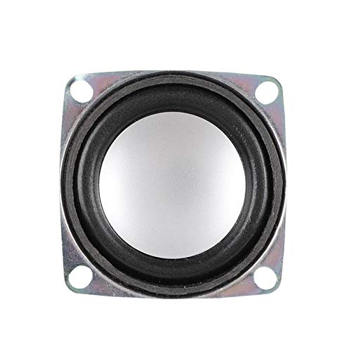 FOLOSAFENAR Mini Altavoz de Rango Completo de 3 W, Altavoz Elegante, Kit de Bricolaje, Profesional, con Control Remoto, Amplificador de Potencia(Gray)