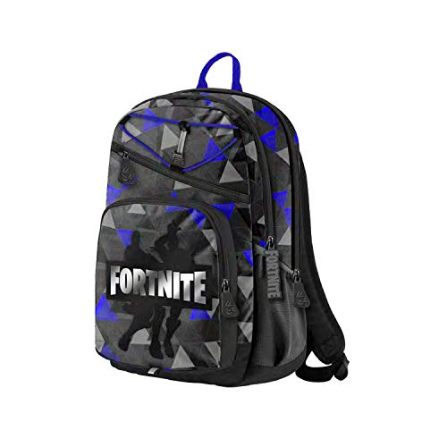 FORTNITE 60764 Mochila organizada, azul camuflaje