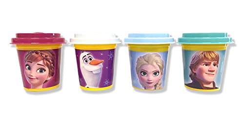 Frozen II - Paquete de 4 masas blandas