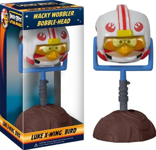 Funko 2998 Star Wars Angry Birds X-Wing Pilot Bird Wacky Wobbler