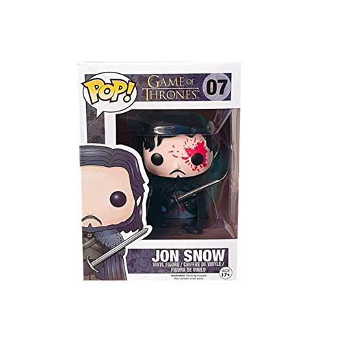 Funko Game of Thrones Pop! Muñeco de Vinilo de Jon Nieve (edición Limitada, diseño ensangrentado)