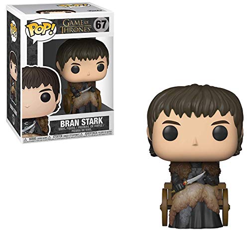 Funko Pop! Game of Thrones: Bran Stark Figura de vinilo (incluye funda protectora para caja de pop)