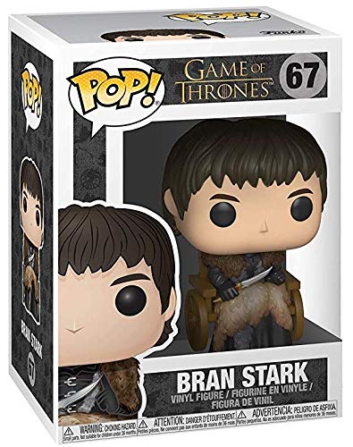 Funko Pop! Game of Thrones: Bran Stark Figura de vinilo (incluye funda protectora para caja de pop)