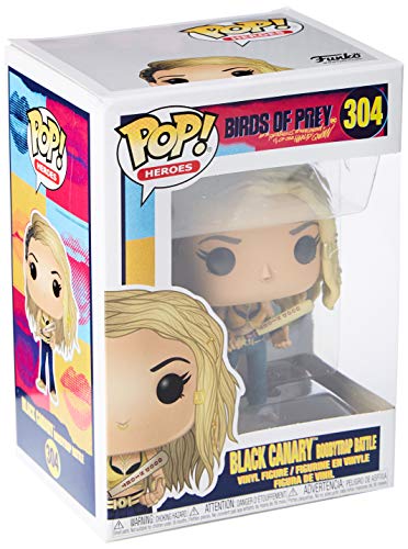 Funko Pop Heroes: Birds of Prey - Black Canary (Boobytrap Battle), Multicolor, Estándar