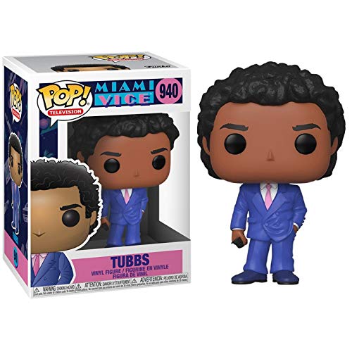 Funko- Pop TV: Miami Vice S2-Tubbs Other License Collectible Toy, Multicolor (41052)