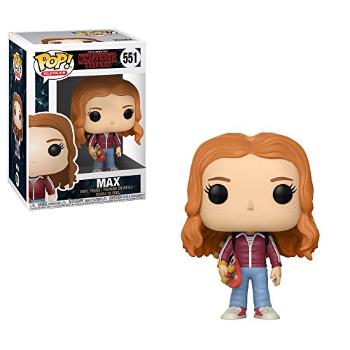 Funko - Pop! Vinilo Colección Stranger Things - Figura MAX con Patinete (22569)