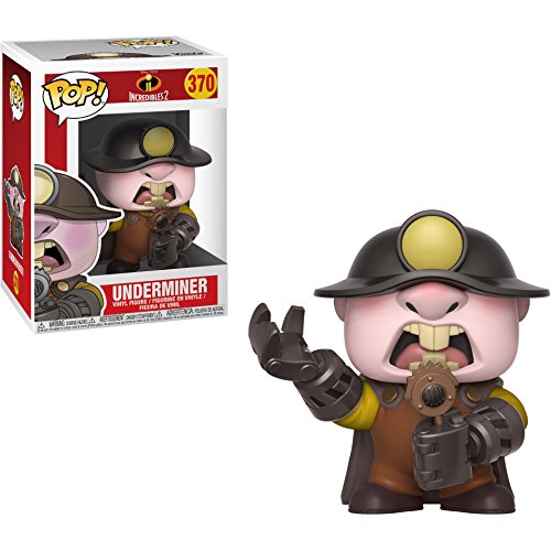 Funko Underminer: Disney Pixar Incredibles 2 x POP! Vinyl Figure & 1 POP! Compatible PET Plastic Graphical Protector Bundle [#370 / 29208 - B]