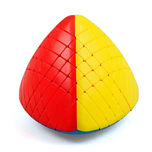 FunnyGoo Sengso Shengshou 6x6 Zongzi Rice Dumpling Mastermorphix Magic Cube Puzzle Speed Cube Toys + un Soporte de Cubo de Color Blanco