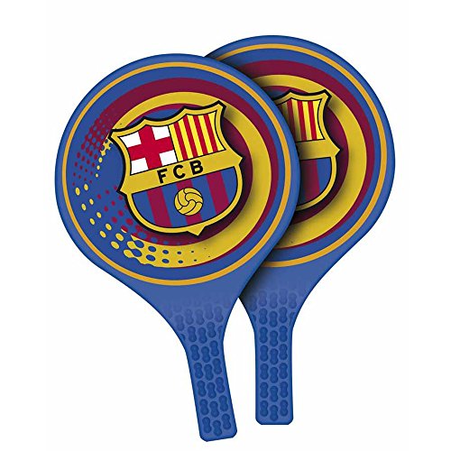 Futbol Club Barcelona- National Soccer Club Juego de Palas de Playa con Pelota (Mondo 15868)