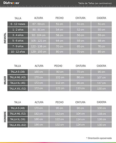 Fyasa 706331-t04 Conde Drácula Disfraz, Tamaño grande