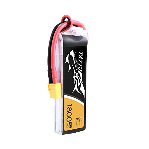 Gens ace and Tattu 3S1P 75C - Paquete de baterías lipo para Multicopteros FPV, 1800mAh 11.1V , color/modelo surtido