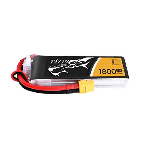 Gens ace and Tattu 3S1P 75C - Paquete de baterías lipo para Multicopteros FPV, 1800mAh 11.1V , color/modelo surtido