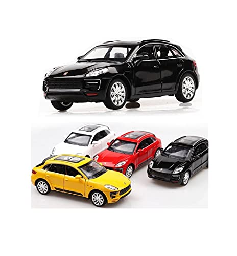 German Sports Cayenne Turbo Modelo Coche 1:38 Escala Apertura Puerta Pullback Go Action