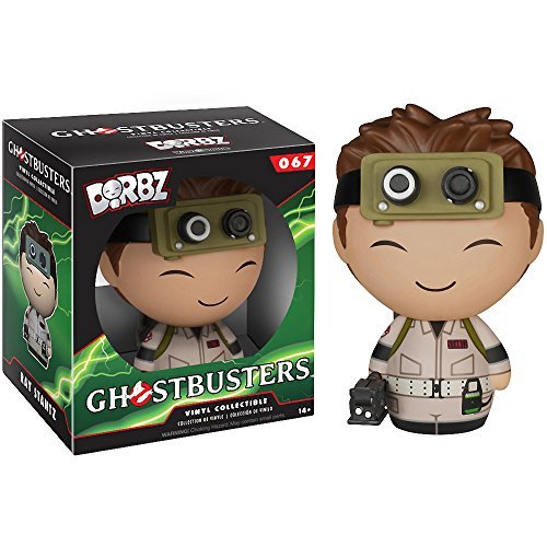 Ghostbusters Ray Stantz: Funko Dorbz x figura de vinilo + 1 paquete de cartas de ciencia ficción y películas de terror (61586)