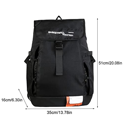 Gidenfly Mochila de Baloncesto - Bolsa de fútbol Bolsa de Equipamiento Deportivo para Baloncesto Balón de fútbol Fútbol Voleibol para Gimnasio Viajes al Aire Libre Entrenamiento Escolar