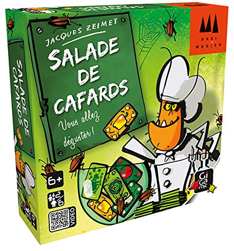 GIGAMIC DRKSAL – Juego de Cartas – Ensalada de cucarachas