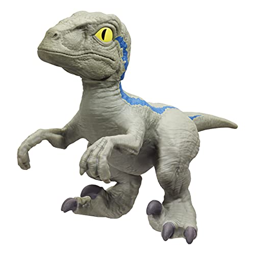 Goo Jit Zu - Dinosaurios Jurassic World Blue - Juguetes Niños 4 Años - Dinosaurios Juguetes - Figura de Acción Elástica