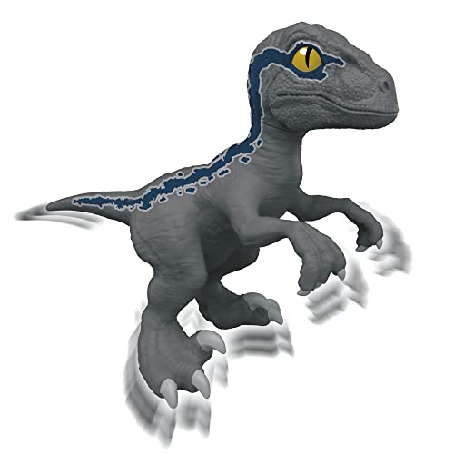 Goo Jit Zu - Dinosaurios Jurassic World Blue - Juguetes Niños 4 Años - Dinosaurios Juguetes - Figura de Acción Elástica