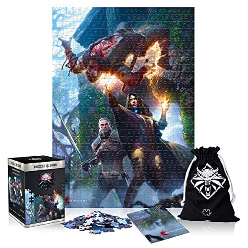 Good Loot The Witcher 3: Wild Hunt Yennefer | Puzzle 1000 Piezas | Incluye póster y Bolsa | 68 x 48 | Videojuego | Rompecabezas para Adultos y Adolescentes | para Navidad y Regalos | Decoración