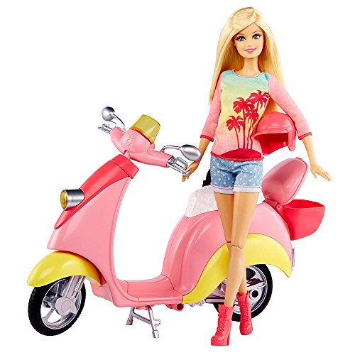 Grandi Giochi MFBLW81 – Barbie con Scooter