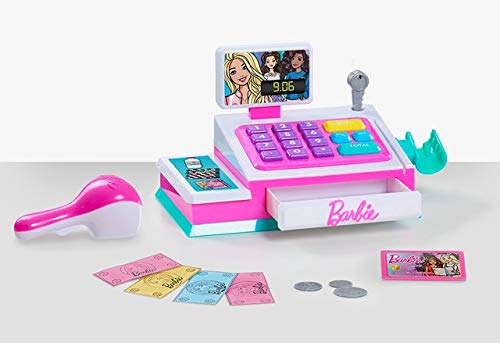 Grandi Giochi- Piccolo Registratore di Cassa Barbie Juego. (JustPlay BAR36000)