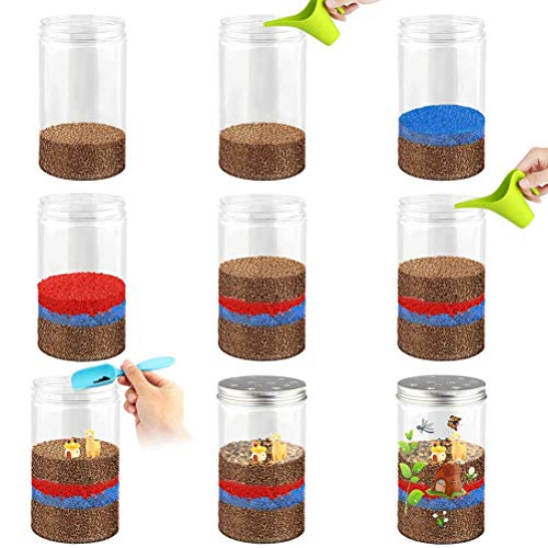 Grow and Glow Kit de Cultivo de Plantas de terrario para niños Proyectos educativos de Bricolaje para niños y niñas