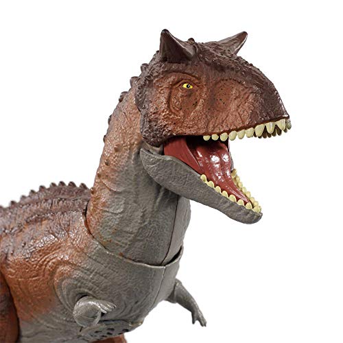 GSDGSD Jurassic World Carnotaurus Control Sound Strike y articulaciones móviles Dinosaur Battle Toys Juguete para niños