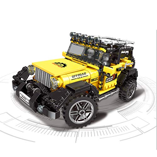 GUDA Coche de juguete Technic Jeep todoterreno, 610 piezas, para niños y adultos, compatible con Lego