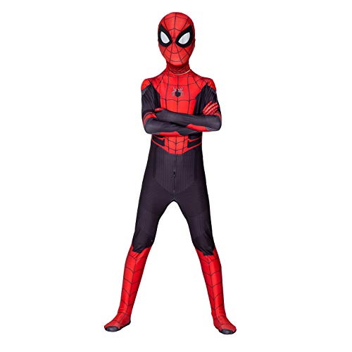 GUOHANG Traje de Spiderman niños Adultos 3D Anime Spiderman Traje Traje Medias Escenario Rendimiento casero Disfraces de Halloween Carnaval Cosplay disfrazaje Fiesta,Style 8,140~150CM