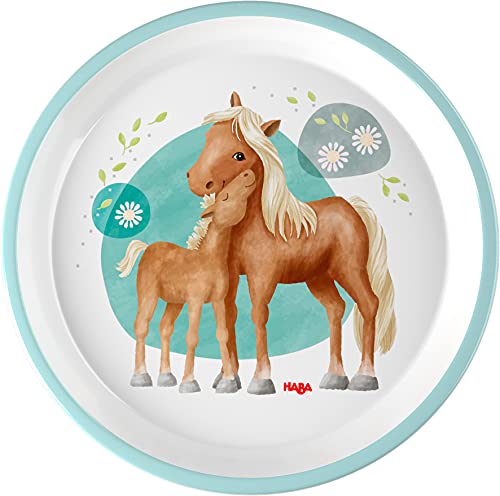 HABA 305700 - Plato, diseño de caballos, a partir de 2 años