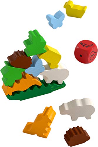 HABA 305910 - Animal sobre Animal, Version Mini, Juego de destreza a Partir de 5 años