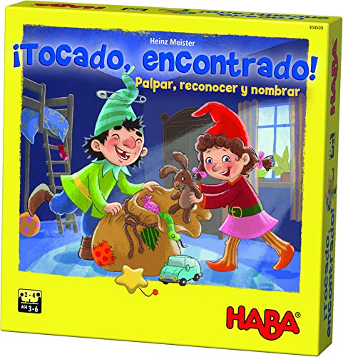 HABA-Juego de Mesa, ¡Tocado, Encontrado, Multicolor (Habermass H304509)