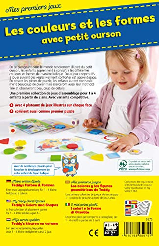 Haba – Mis primeros juegos – Los Colores Y Las Formas Con Pequeño Oso, 005975 , color/modelo surtido