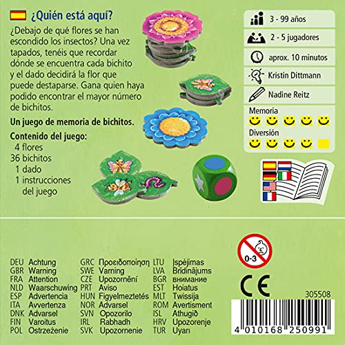 HABA-¿ Quién está aquí-ESP Juego de Mesa (Habermass H305508)