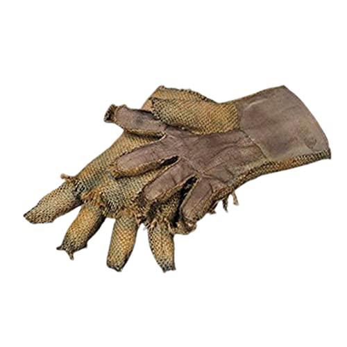 Halloween Mascaras,Funda de Cabeza de Espantapájaros de con Guantes Sombrero Máscara de Terror Máscara de Cabeza Halloween Carnaval Traje Máscara Navidad Fiesta Decoraciones Adulto Accesorio Del Traje