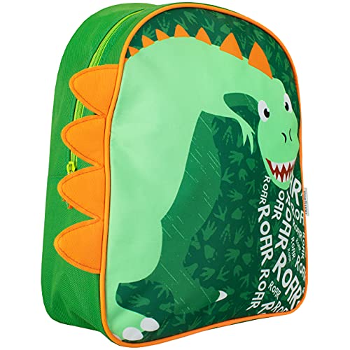 Harry Bear Niño Mochila Dino Verde