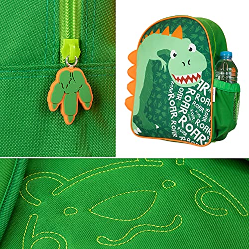 Harry Bear Niño Mochila Dino Verde