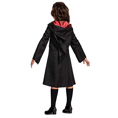 Harry Potter Hermione Granger - Disfraz clásico para niñas, Classic, Negro & rojo, S