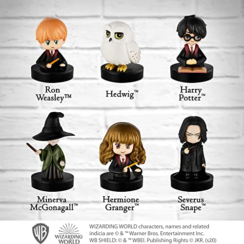 Harry Potter Stamps | Harry Potter Gifts in 1 Deluxe Box | Collect All 16 Harry Potter Toys | Harry Potter Accessories w/ The Most Beloved Characters | Mini Toys for a Harry Potter Party | by P.M.I.