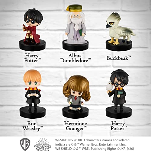 Harry Potter Stamps | Harry Potter Gifts in 1 Deluxe Box | Collect All 16 Harry Potter Toys | Harry Potter Accessories w/ The Most Beloved Characters | Mini Toys for a Harry Potter Party | by P.M.I.