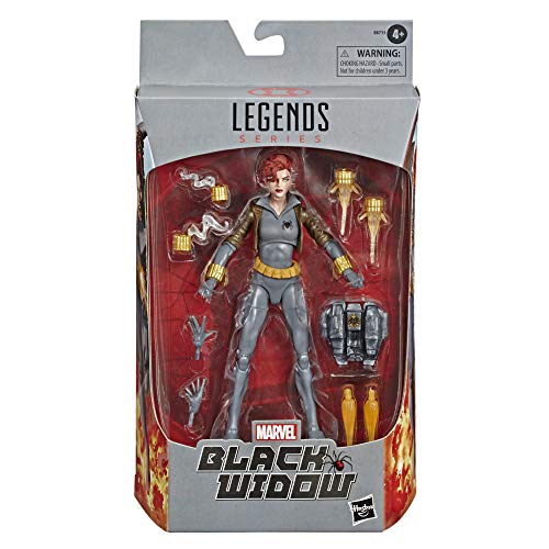 Hasbro - Black Widow Legends Gray Suit (Hasbro, E87135L0)