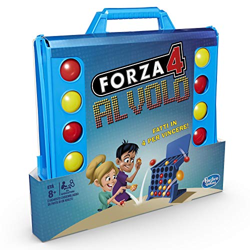 Hasbro Gaming - Fuerza 4 al Vuelo, Juego en Caja.