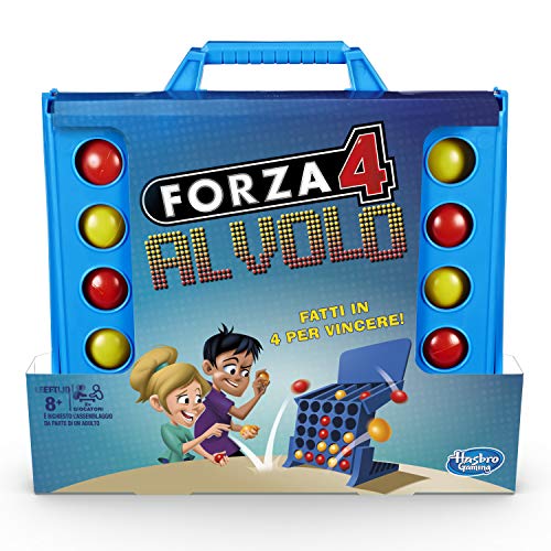 Hasbro Gaming - Fuerza 4 al Vuelo, Juego en Caja.