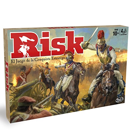 Hasbro Gaming Juego de Mesa Risk, Hasbro B7404105 + TABÚ Gaming Clasico Juego de Mesa, Multicolor, 26.7 x 20.1 x 5.1 (Hasbro Spain A4626105)