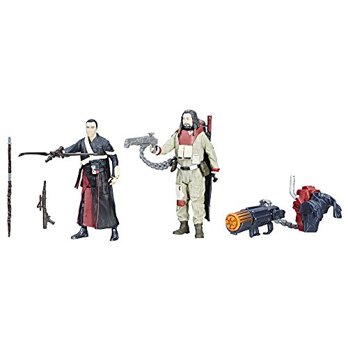 Hasbro Star Wars Force Link Chirrut Imwe & Baze Malbus 2-Pack - Kits de figuras de juguete para niños (4 año(s), Multicolor, Niño/niña, 99 año(s), Dibujos animados, Acción / Aventura)