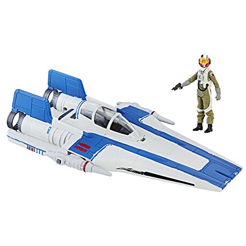 Hasbro Star Wars Force Resistance A-Wing Fighter and Resistance Pilot Tallie Figure vehículo de Juguete - Vehículos de Juguete (Multicolor, Vehicle Set, De plástico, Star Wars, Interior, 4 año(s))