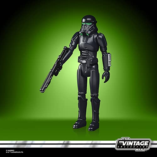 Hasbro Star Wars la colección Retro - Juguete Imperial Death Trooper a Escala de 9.5 cm The Mandalorian Figura de colección, Edad: 4 +, (F4457)