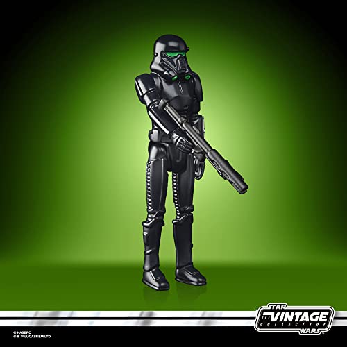 Hasbro Star Wars la colección Retro - Juguete Imperial Death Trooper a Escala de 9.5 cm The Mandalorian Figura de colección, Edad: 4 +, (F4457)