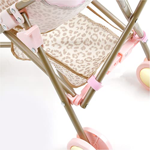 HAUCK d82086 – Little Diva muñeca Buggy, Rose/oro , color/modelo surtido